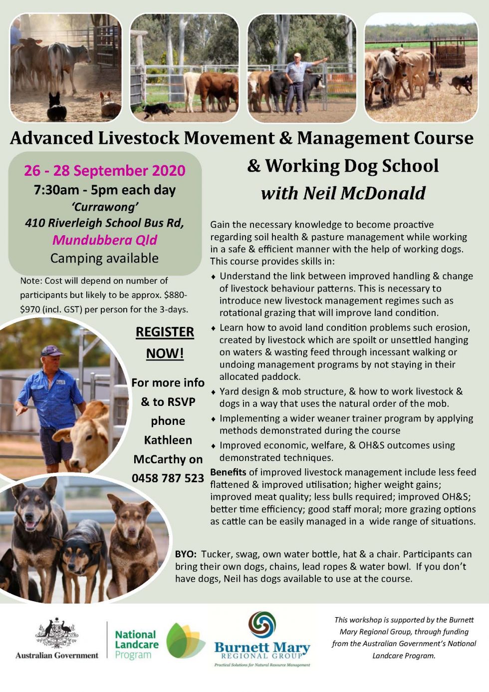 Advanced Livestock Movement & Management Course Mundubbera
