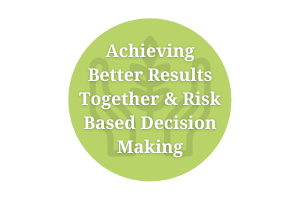 Achieving Better Results Together & Risk Based Decision Making